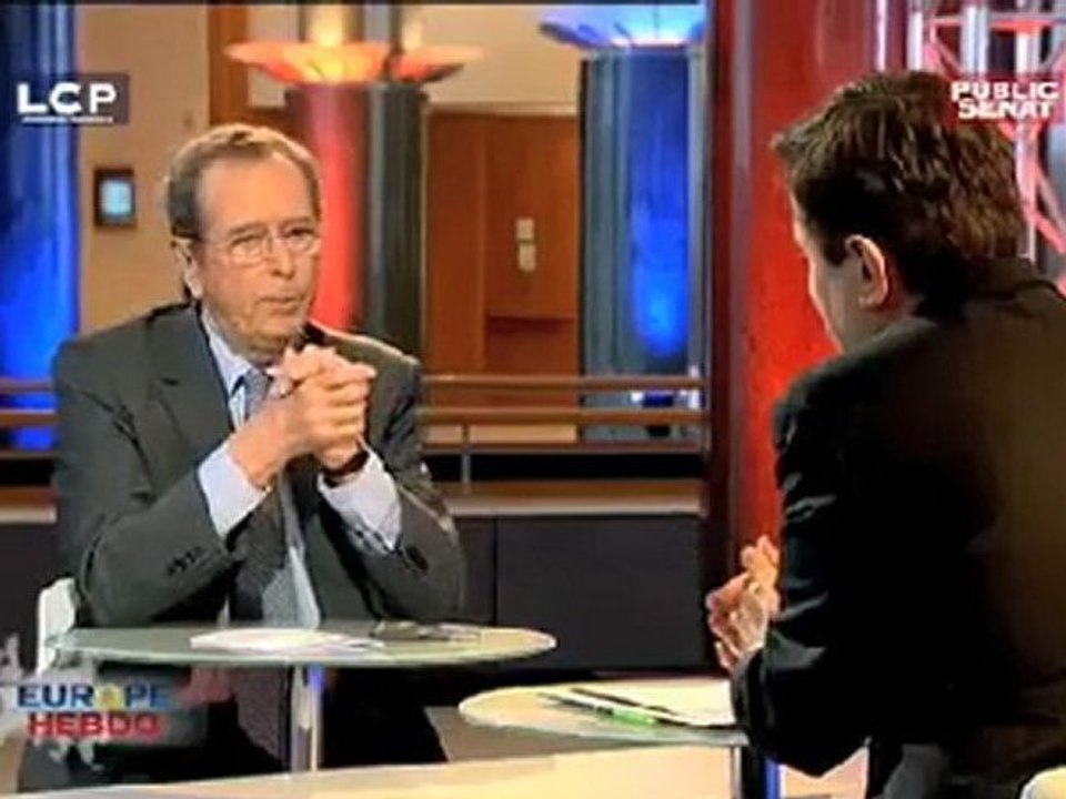 LCP Public Sénat Europe-Hebdo Dominique Baudis 04-03-2011