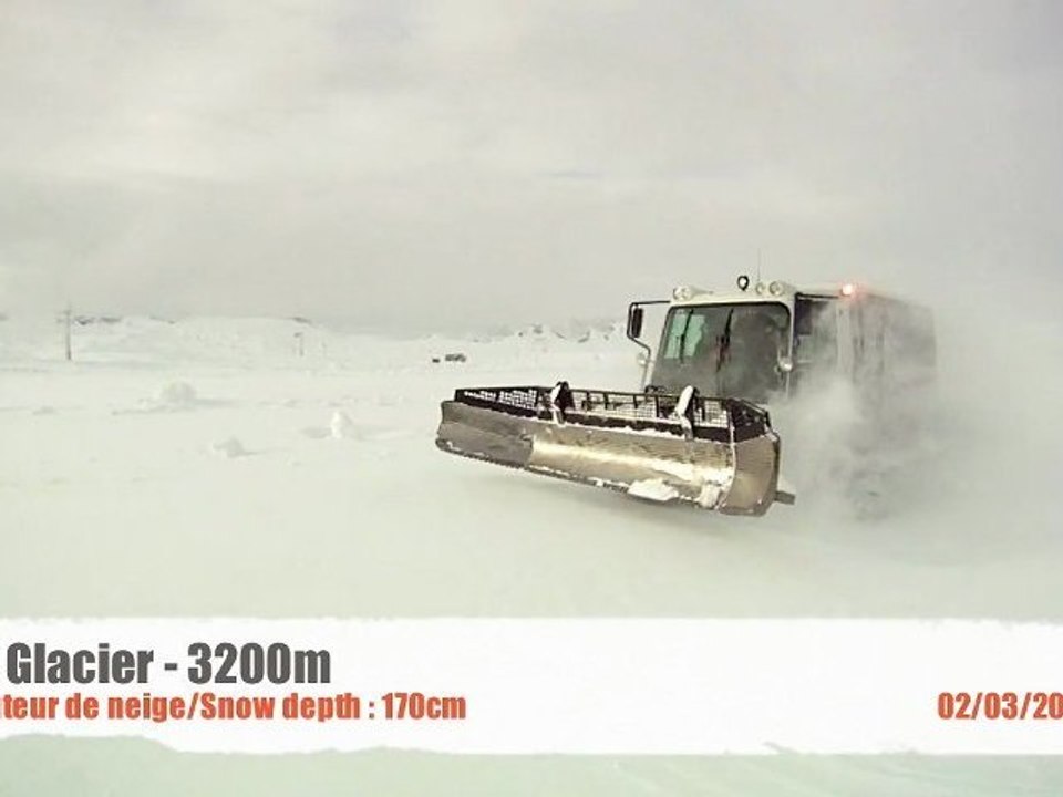 Les 2 Alpes snow report n°2 - 02/03/2011 - Hiver 2010/2011