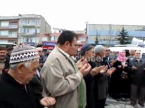 ARTUR KIRKAĞAÇ, İLK UMRECİLER DUALAR EŞİLĞİNDE UĞURLANDI