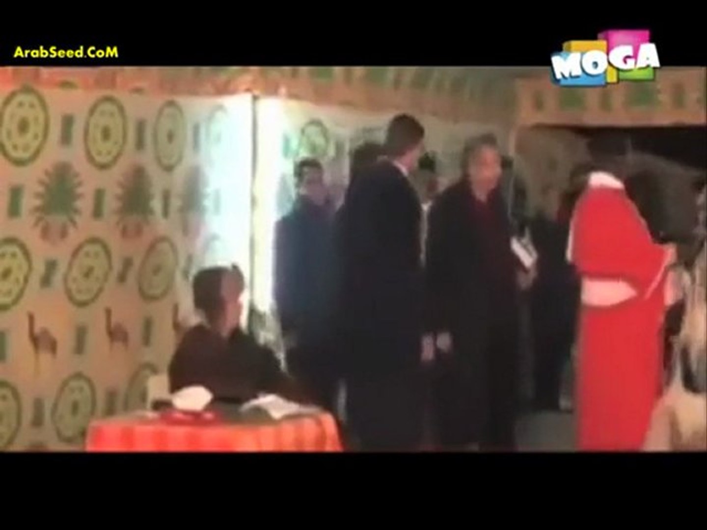 تريقة جديدة على القذافي من قناة موجة كوميدي - video Dailymotion