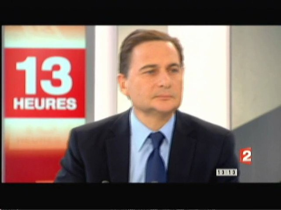 ERIC BESSON - JT 13H de France 2