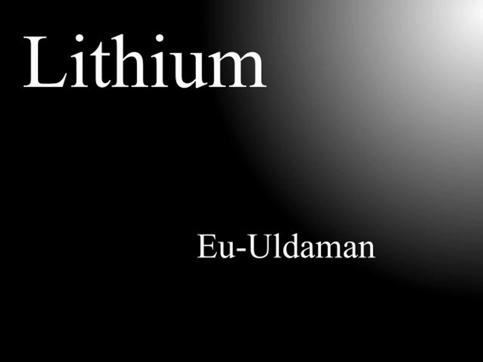 Lithium intro  musique