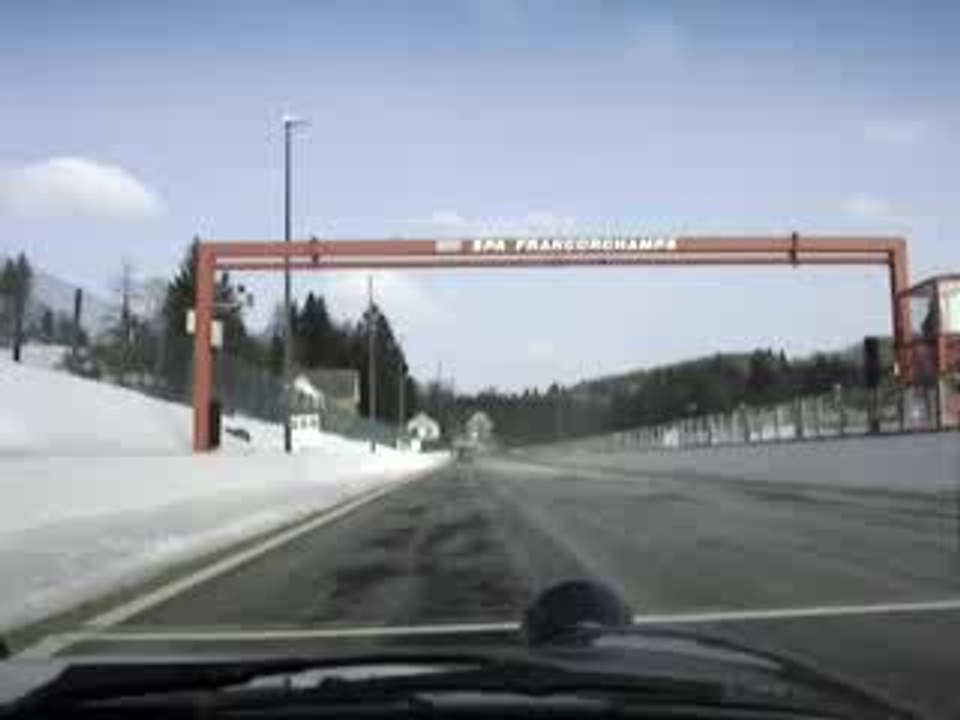 1 lap on francorchamps in porsche 968