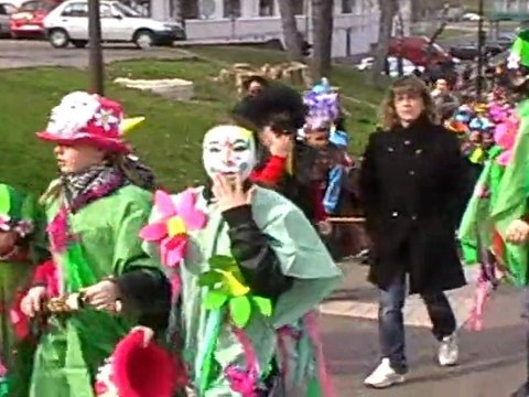 VESOUL : LE CHEVAL DE TROIE AU CARNAVAL DU MONTMARIN