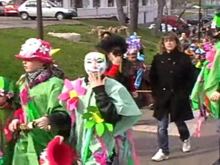 VESOUL : LE CHEVAL DE TROIE AU CARNAVAL DU MONTMARIN