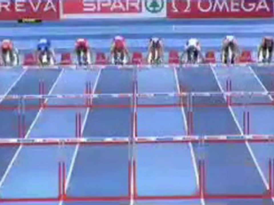 60m haies Hommes demi-finale 2 Bercy 2011 Garfiel Darien