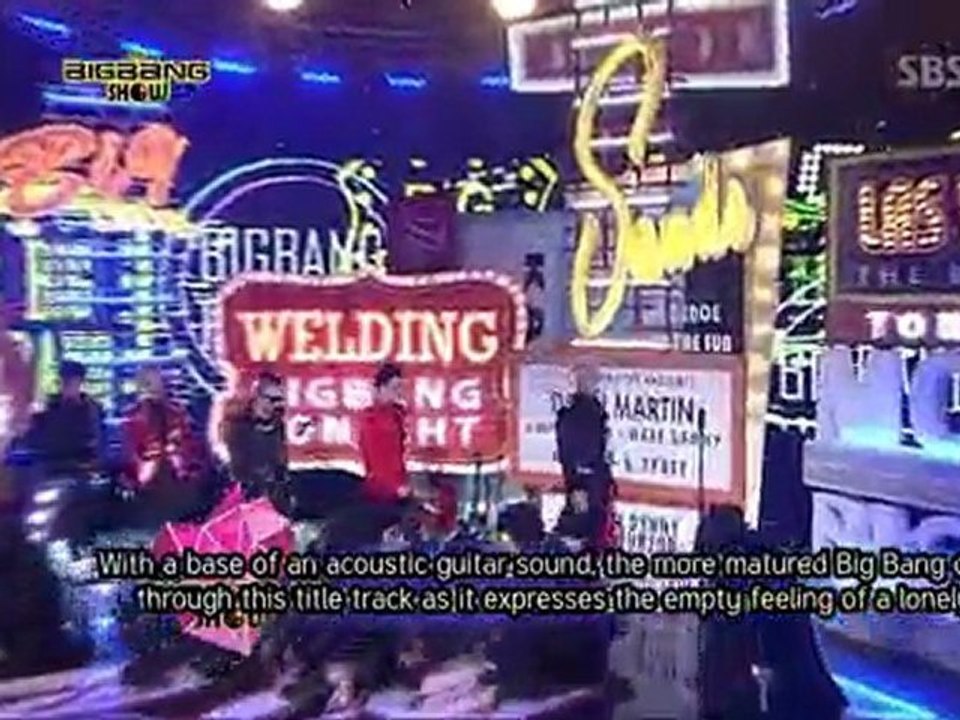 [AMST] 110227 SBS The BIG BANG Show 4/4 [ENG]