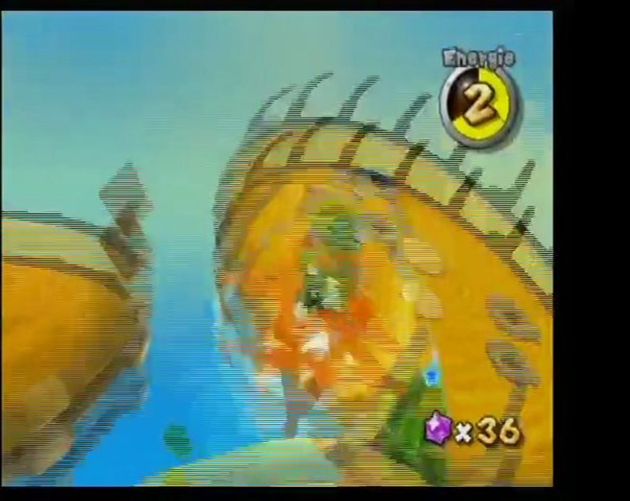 Super Mario Galaxy - Ile sablonneuse - Etoile 3