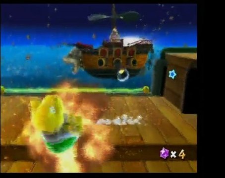 Super Mario Galaxy - Usine de vaisseaux