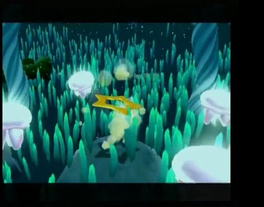 Super Mario Galaxy - Tunnel poissonneux