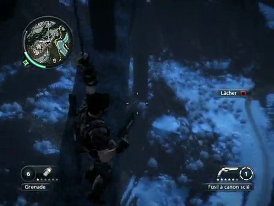 just cause 2 ps3 la montagne et le beau paysage