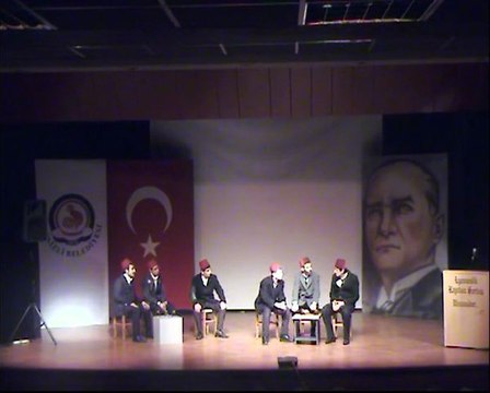 27 ARALIK MEHMET AKİF ERSOYU ANMA TİYATRO SAHNE 2