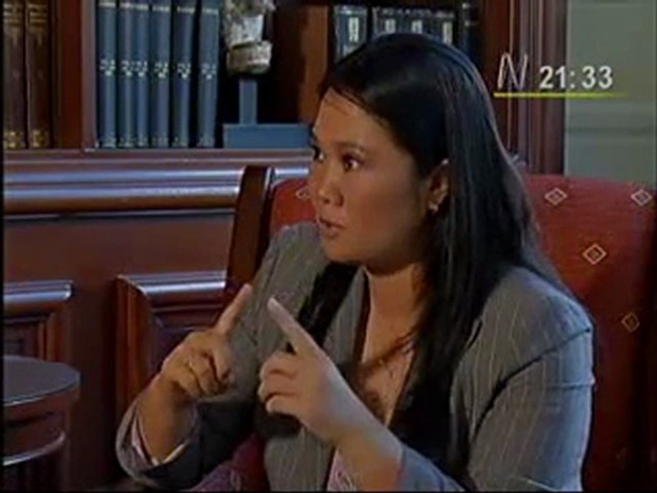 KEIKO FUJIMORI Y JAIME DEL ALTHAUS P-3
