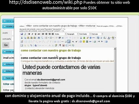 como hacer una pagina web .com crear una pagina
