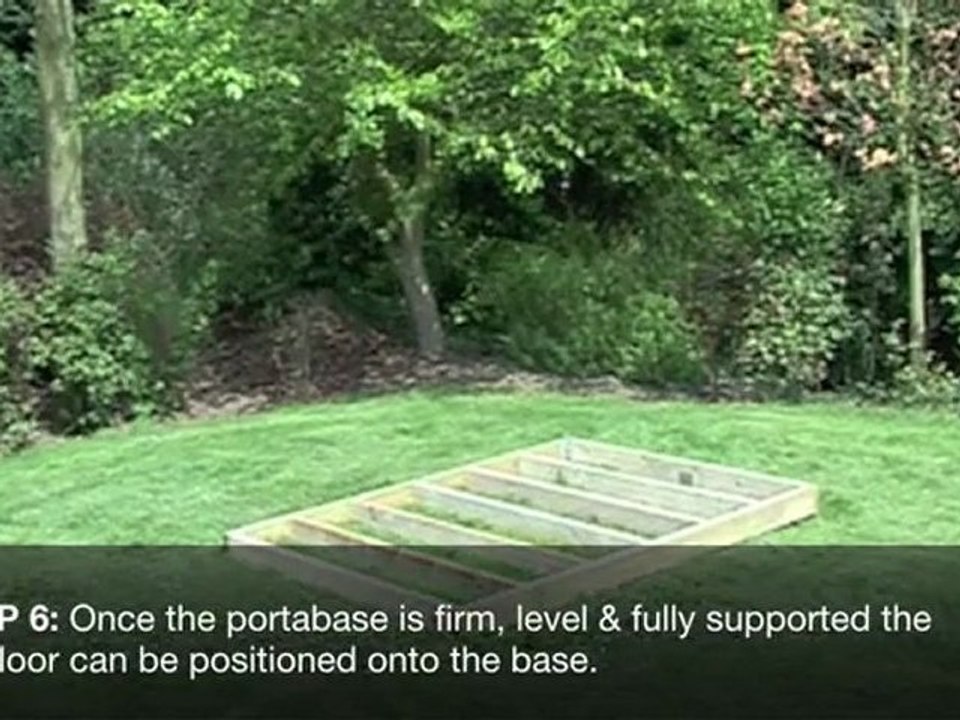Building a Graden Shed Base