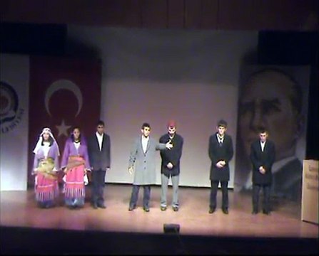 İstiklal Marşı-Mehmet Akif Ersoy Lisesi Denizli 27 Aralık 2010