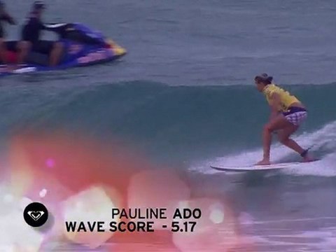 PAULINE ADO sur le WCT Surf ASP 2011 [ROXY PRO GOLD COAST]