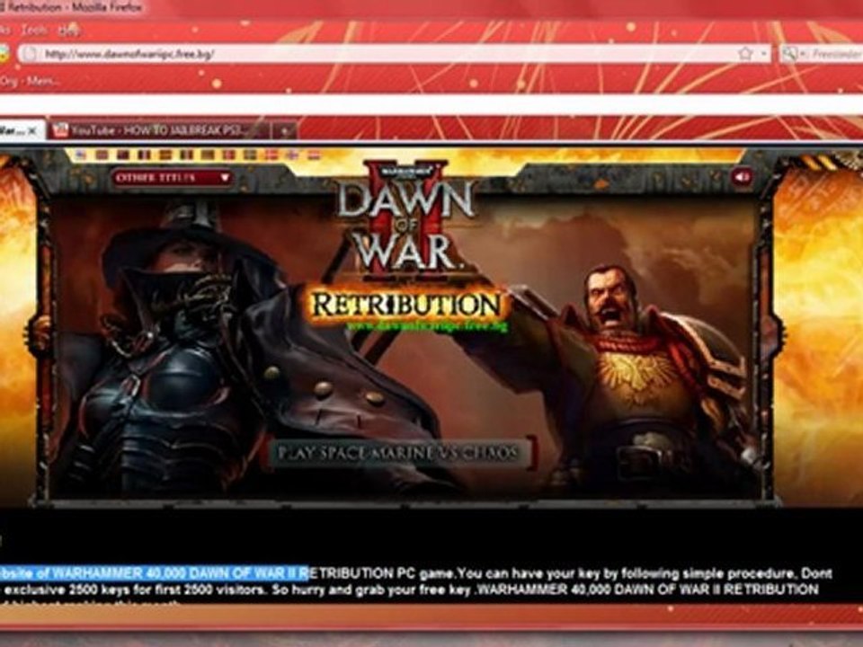 Warhammer 40000 Dawn of War II Retribution Keygenerator