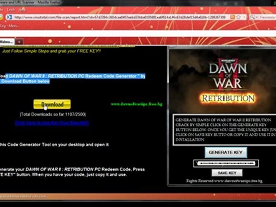 Dawn of War II Retribution PC CD keys