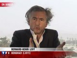 L'appel de BHL depuis Benghazi (Libye) en direct sur TF1 au