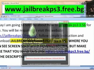 Ps3 jailbreak 3.56