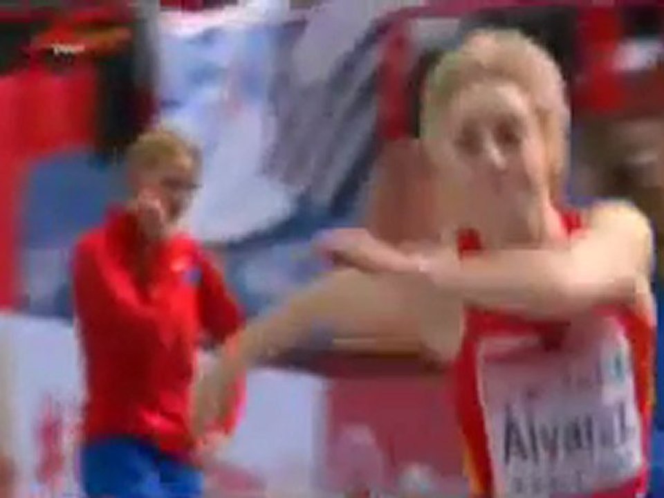 Melanie melfort 1m85 championnats d'Europe Bercy