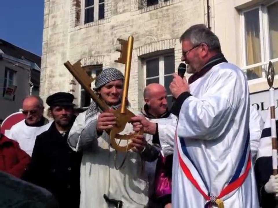 Remise des clefs de la ville Carnaval de Granville