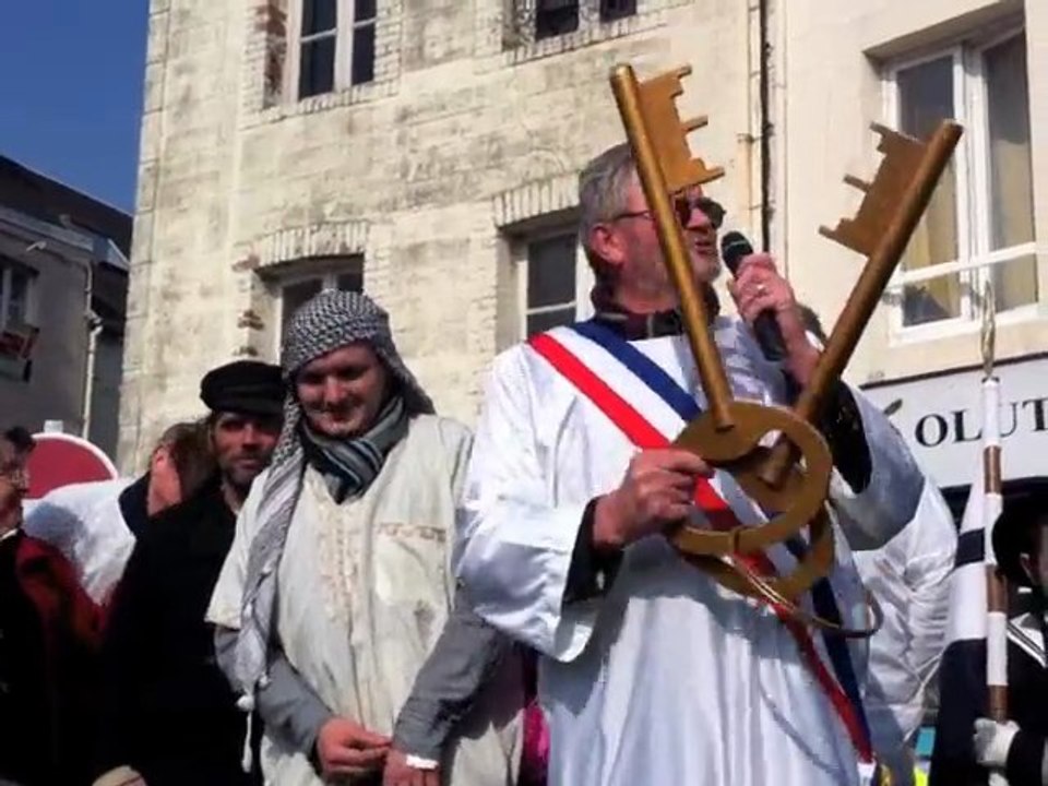 Remise des clefs de la ville Carnaval de Granville