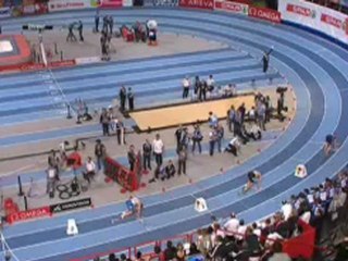 400m finale Bercy 2011 victoire de Leslie Djohne