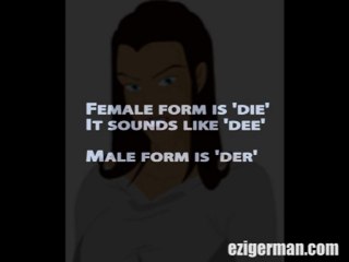 Speak German - 4 basic words in 2 minutes