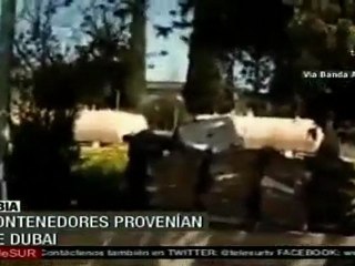 Autoridades libias detuvieron en Tayura contenedores con pas
