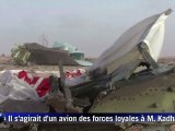 Les rebelles libyens affirment avoir abattu un avion, deux morts