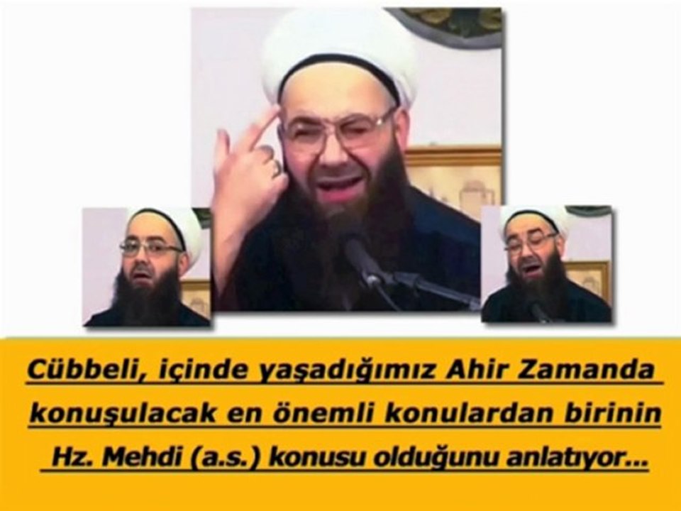 Cübbeli, Hz. Mehdi (a.s.) konusunu  anlatıyor