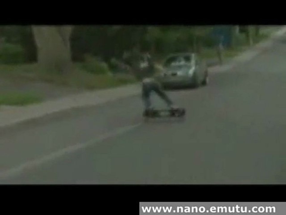 skater smashes face