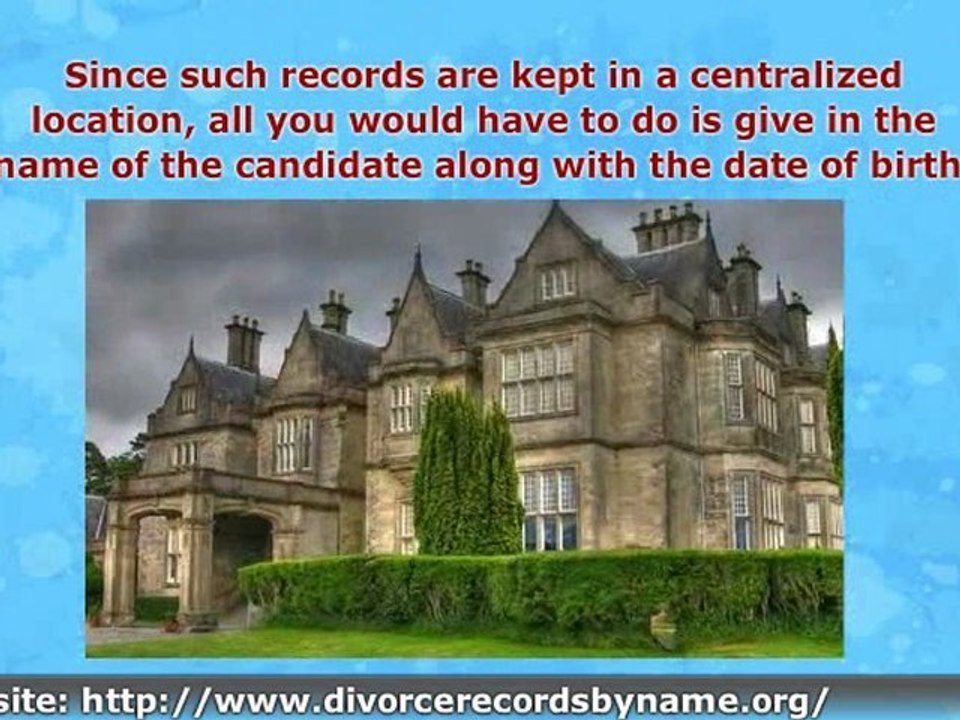 Online Divorce Records Make Background Checks Really Easy