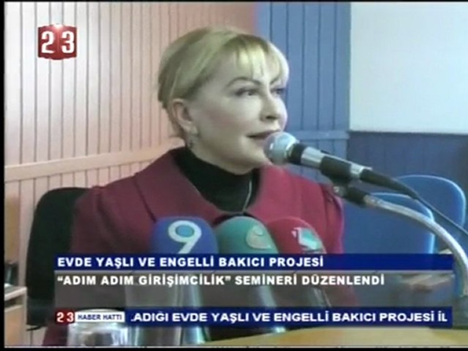 Evde Yaşlı ve Engelli Bakım Projesi -KANAL 23 Haber Bülteni