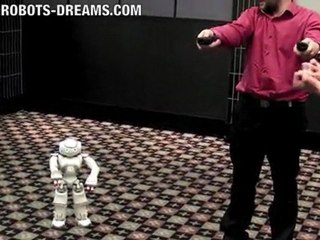 NAO Robot Master/Slave Control Operation
