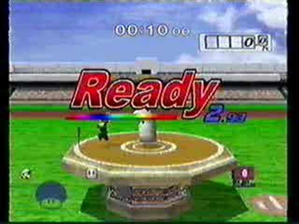 super smash bros melee luigi