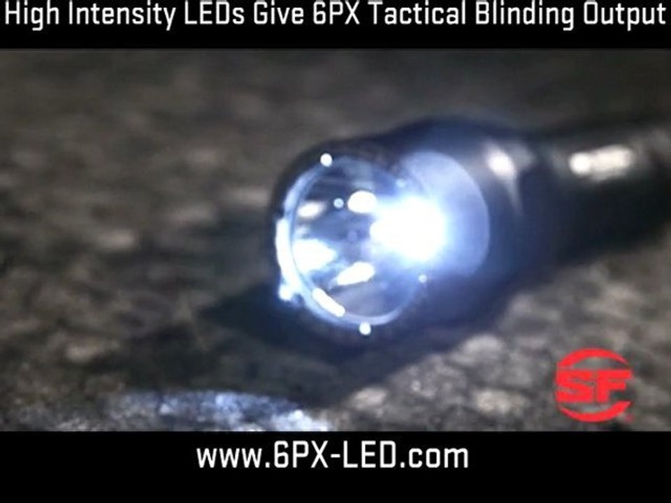 Super Brite LED Flashlight–6PX Tactical from SureFire