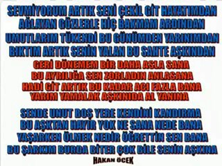 Hakan Öcek & Asemira : Geri Dönemem (2011 Beste)