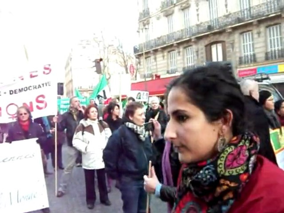Marche pour l'egalité, la liberté, la Dignité Mars 2011
