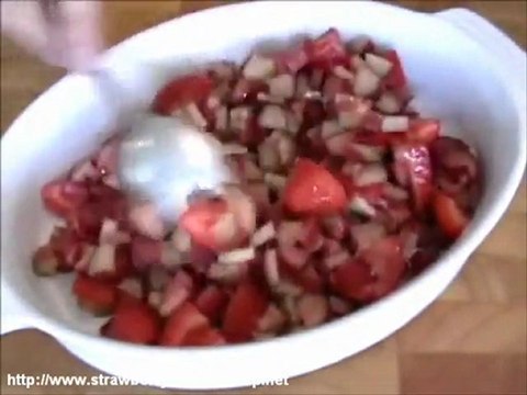Strawberry Rhubarb Crisp recipe