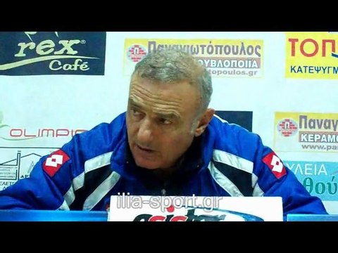 ΠΑΝΗΛΕΙΑΚΟΣ-ΑΠΟΛΛΩΝ 1-1 (ΔΗΛΩΣΕΙΣ ΠΡΟΠΟΝΗΤΩΝ)