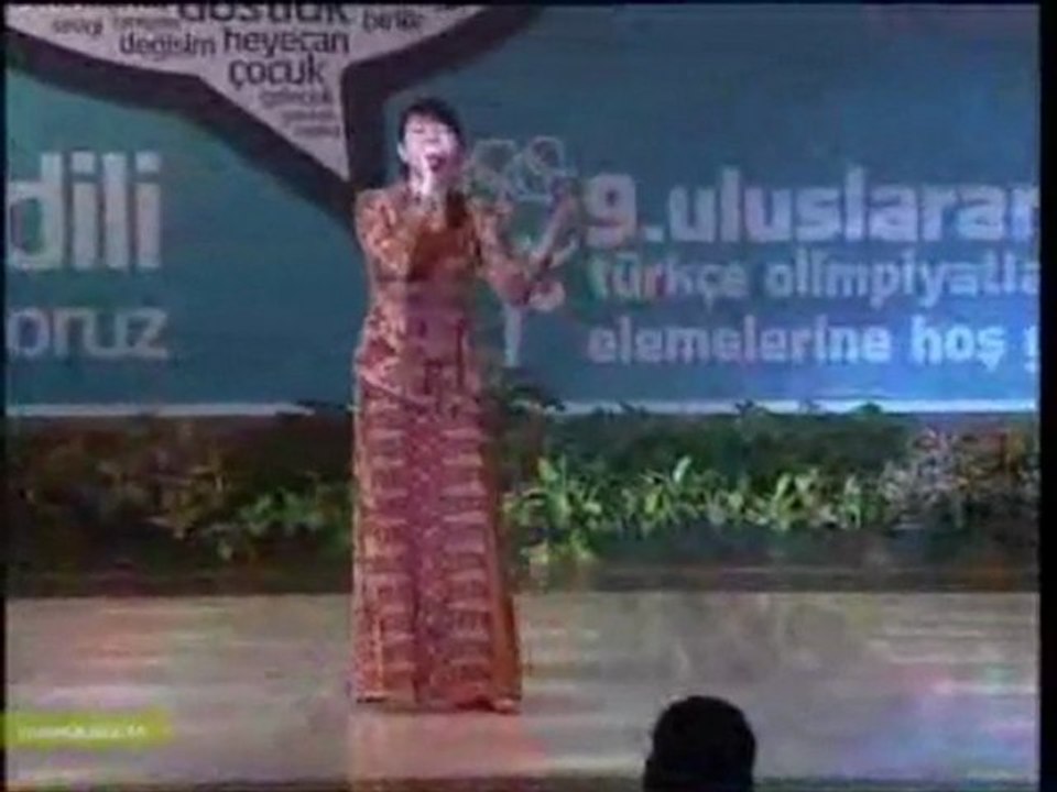 14 9.Türkçe Olimpiyatları Endonezya İnleyen nayim F.Gülen