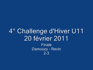 Challenge d'Hiver 2011 U11