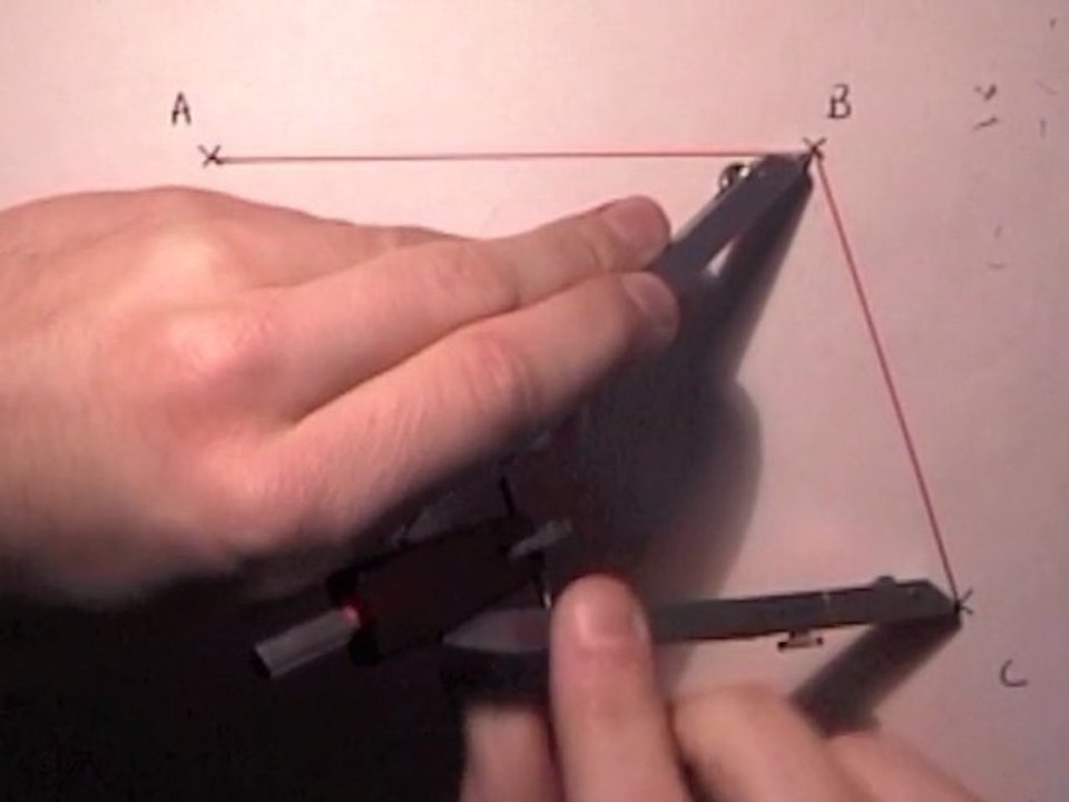 Construire un parallélogramme à la règle et au compas