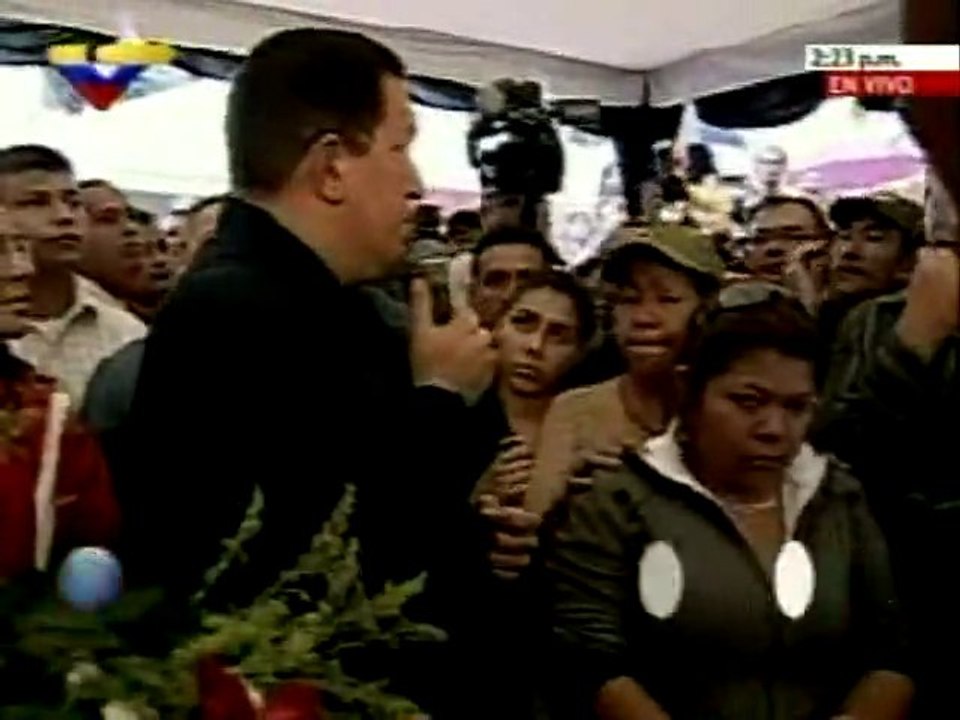 Chávez velorio Lina Ron