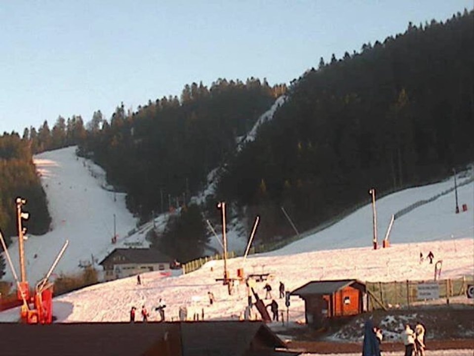 gerardmer du lever au coucher du soleil