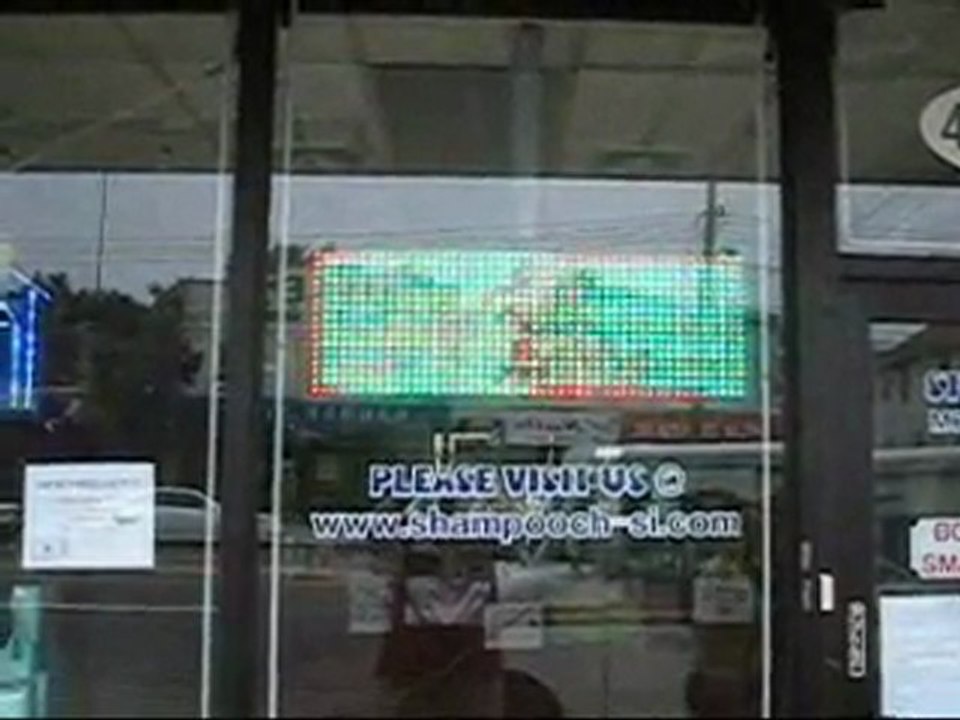 LED Sign Auto demo