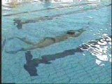 Fins swimming etudes stéréo